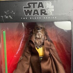 Hasbro Star Wars Jedi Master Kelnacca with Green Lightsaber the black series